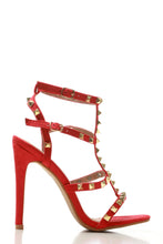 Load image into Gallery viewer, Leila rockstud anklestrap sandal