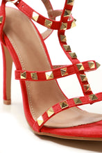 Load image into Gallery viewer, Leila rockstud anklestrap sandal
