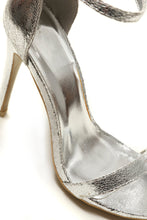 Load image into Gallery viewer, Annika high stiletto heel open toe ankle strap sandal