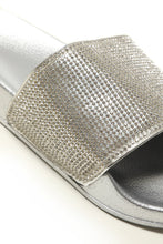 Load image into Gallery viewer, Tammy diamante trim slip on mule